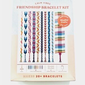Friendship Bracelet Kit with Colorful Threads